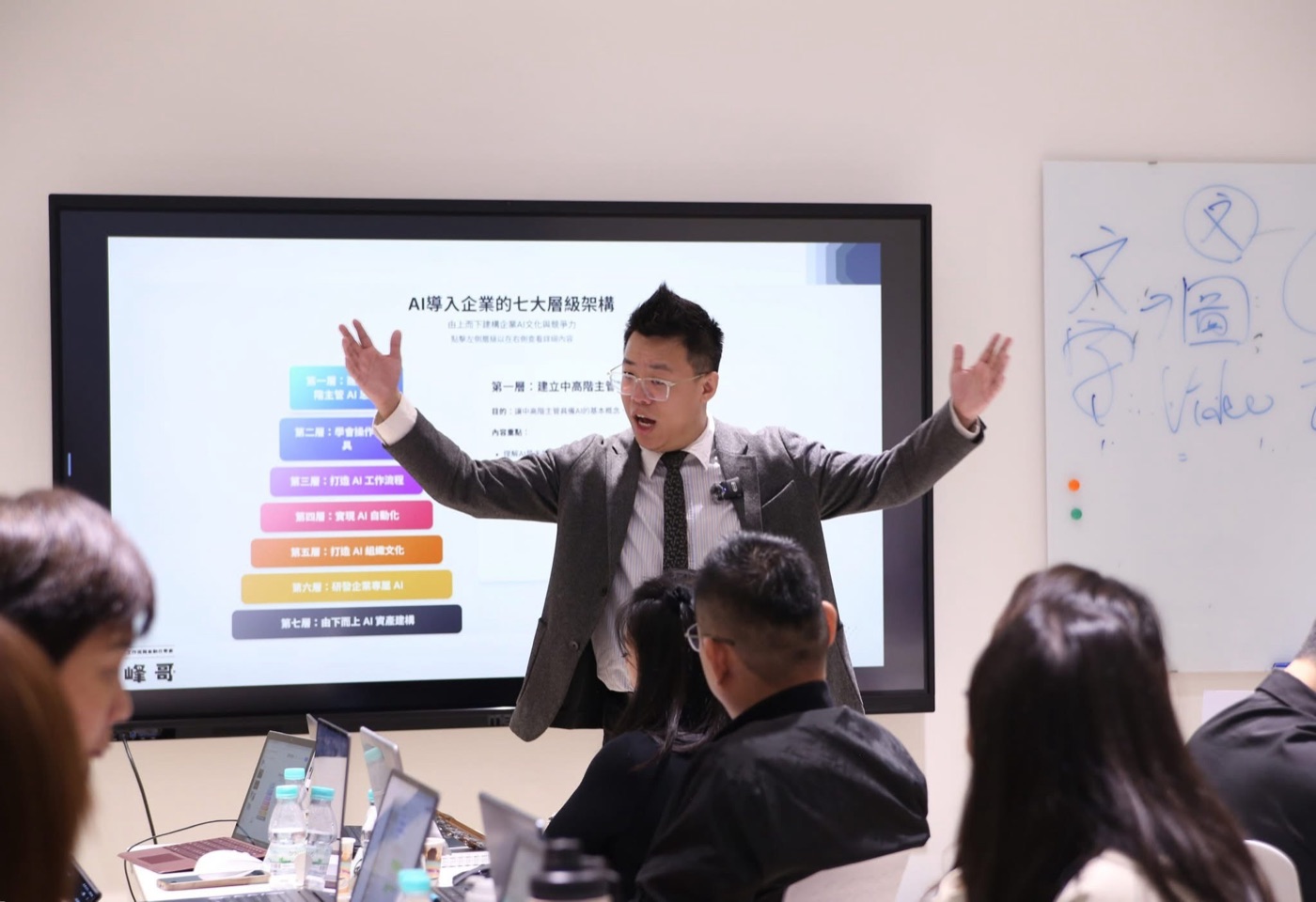 馬來西亞大學 MBA 授課照片